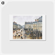 アートポストカード-French Theater Square, Paris - カミーユ ピサロ Postcard.