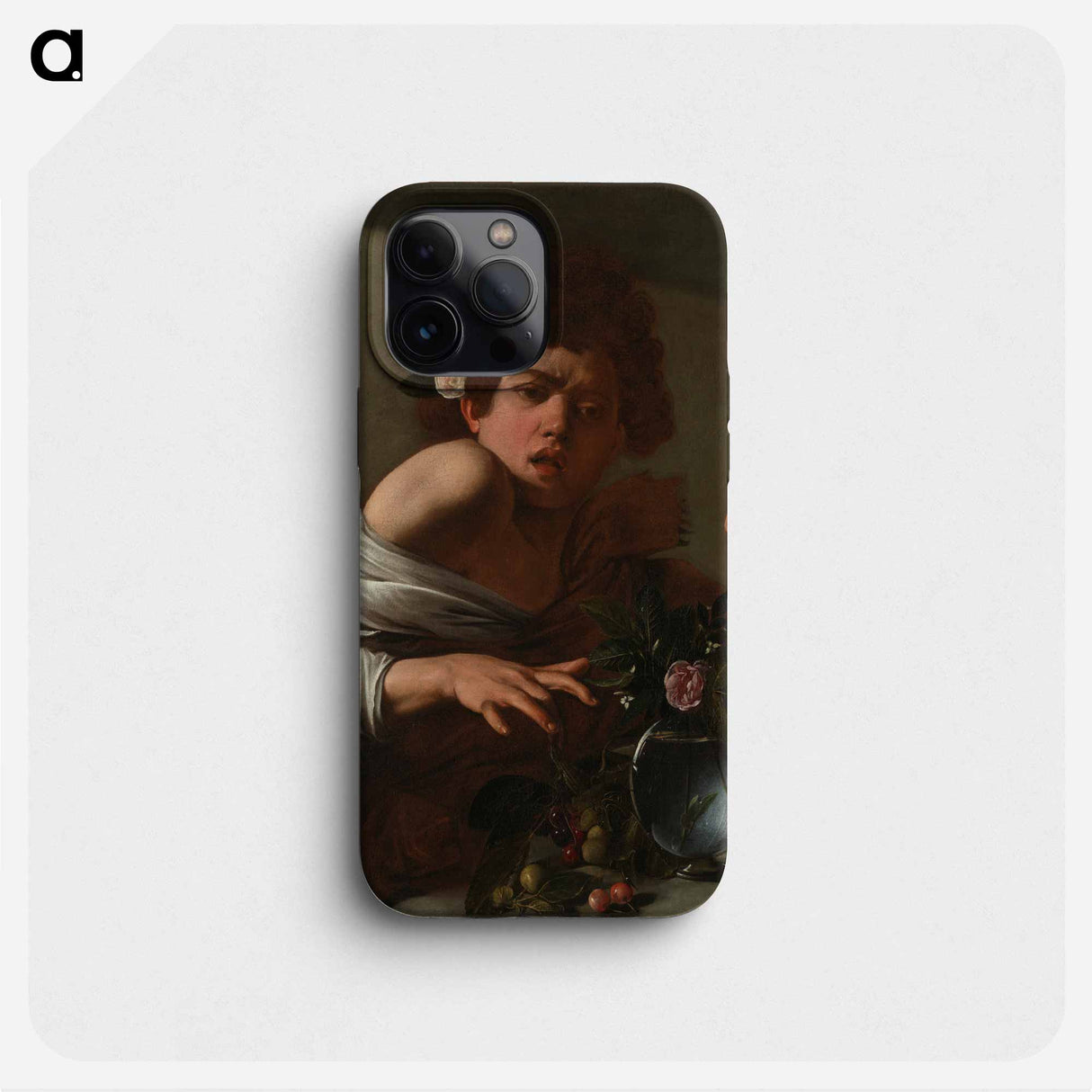 Boy Bitten by a Lizard - カラヴァッジョ Phone Case.