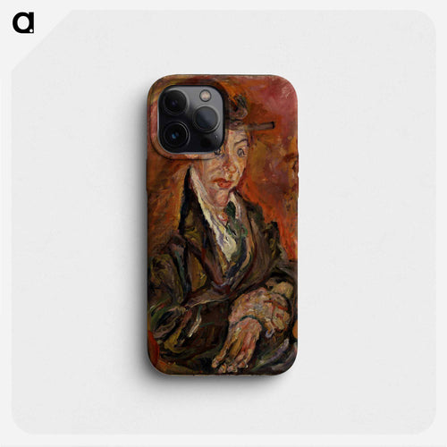 Woman with Round Eyes
 - シャイム スーティン Phone Case.
