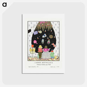 アートポストカード-L'Arbre Merveilleux
 - シャルル マルタン Postcard.
