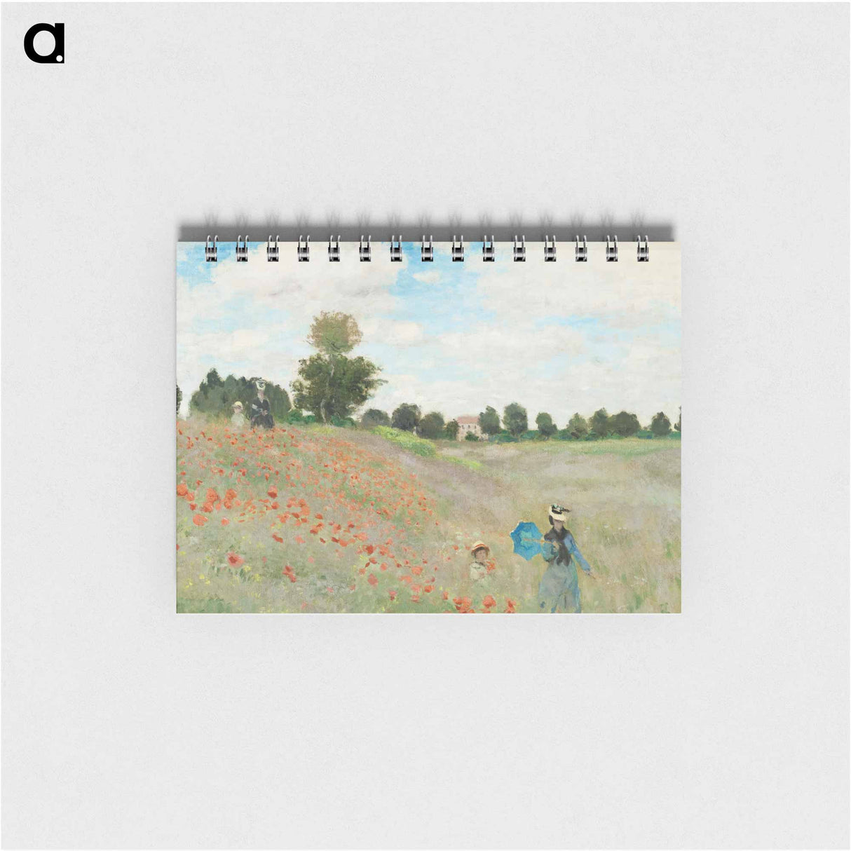 The Poppy Field near Argenteuil - クロード モネ Memo.