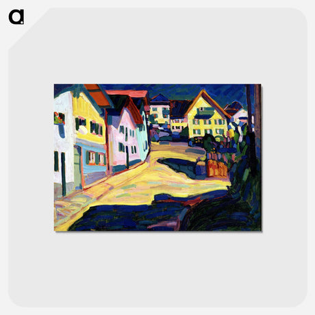 アートポストカード-Murnau, Burggrabenstrasse 1
 - ダラス美術館 Postcard.