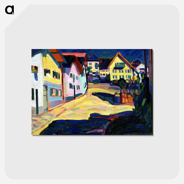 アートポストカード-Murnau, Burggrabenstrasse 1
 - ダラス美術館 Postcard.