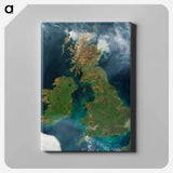 アートパネル-Great Britain and Ireland from Terra
 - 上空からの地球 Canvas.