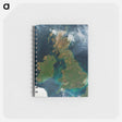 アートメモ帳-Great Britain and Ireland from Terra
 - 上空からの地球 Memo.