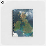 アートメモ帳-Great Britain and Ireland from Terra
 - 上空からの地球 Memo.