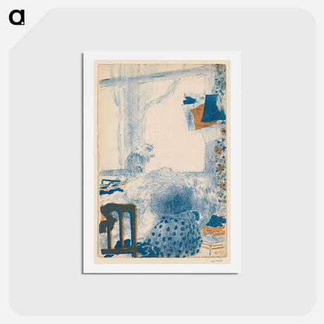 アートポストカード-The couturier - エドゥアール ヴュイヤール Postcard.