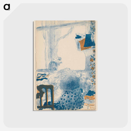 アートポストカード-The couturier - エドゥアール ヴュイヤール Postcard.