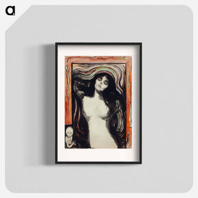 アートポスター-Madonna - エドヴァルド ムンク Poster.