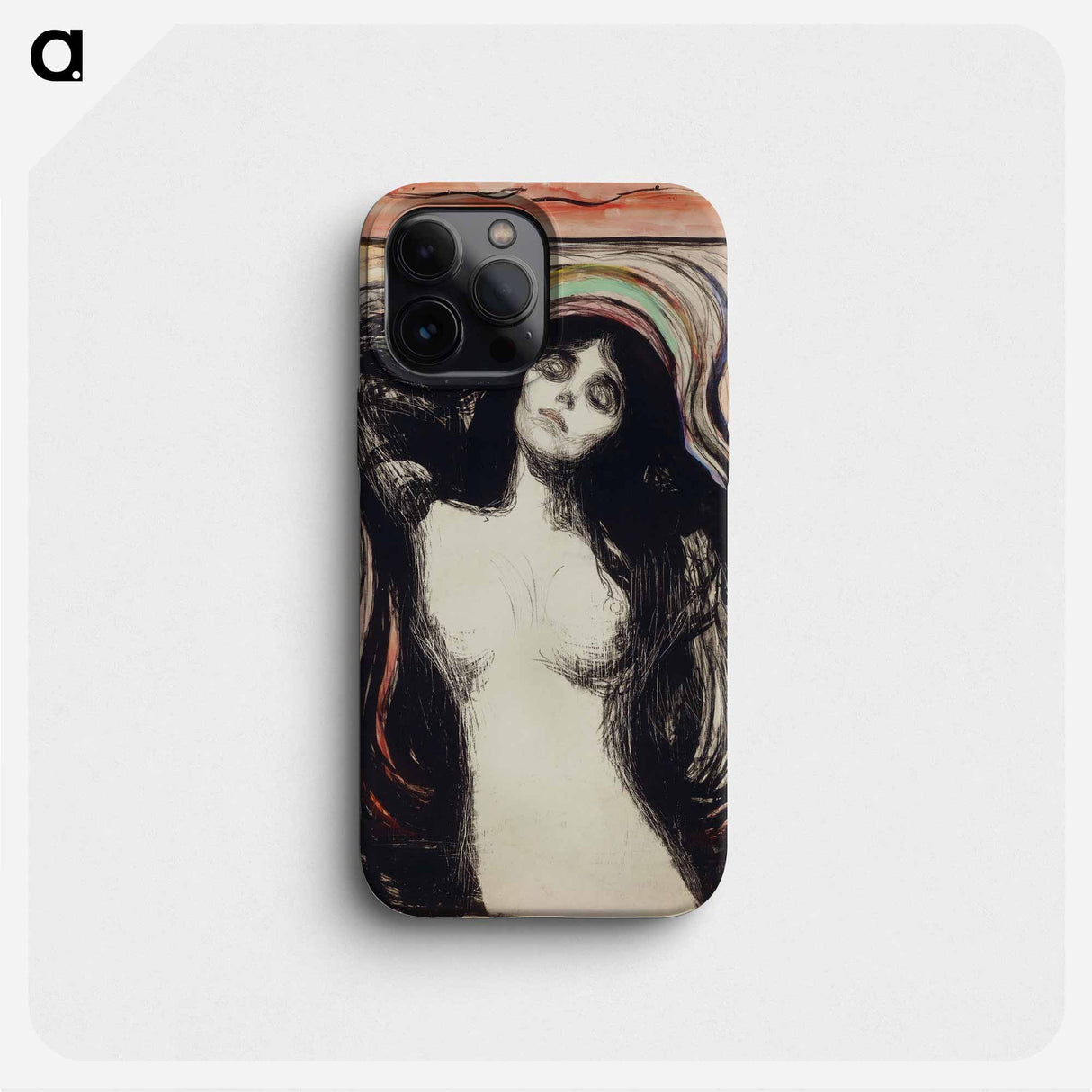 Madonna - Edvard Munch Phone Case.