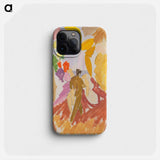 Faun and nymph - エドヴァルド ウェイ Phone Case.
