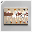 アートパネル-College rowing club - エドワード ペンフィールド Canvas.