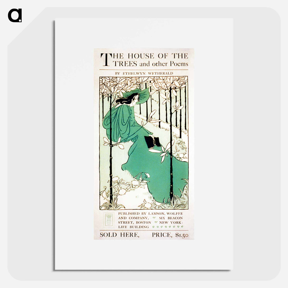 The House of the Trees - Ethel Reed Poster.