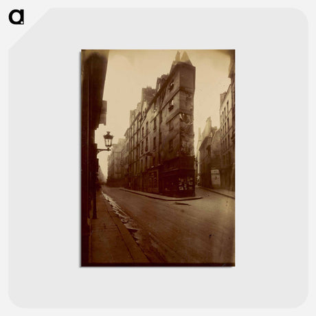 アートポストカード-Coin rue de Seine
 - ウジェーヌ アジェ Postcard.