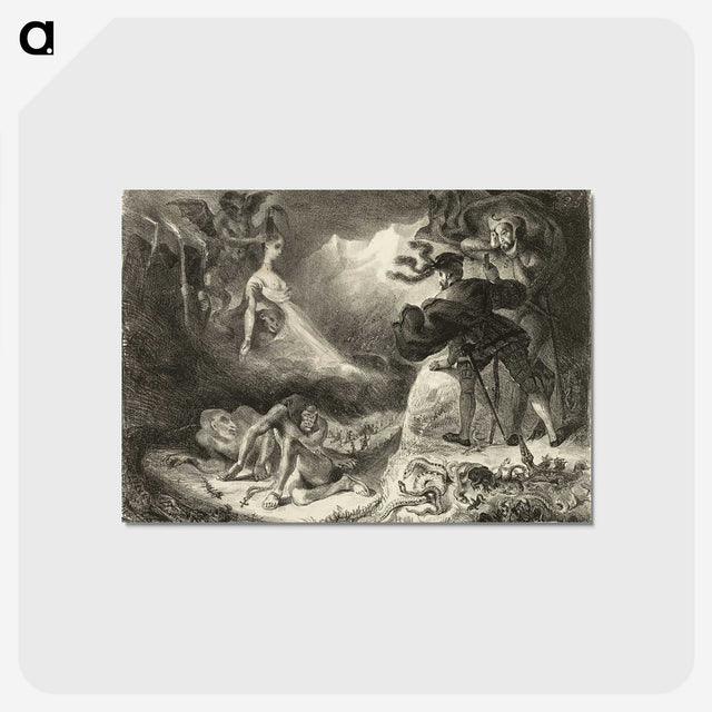 1-3_Eugene-Delacroix_postcard