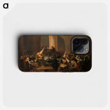 Auto de Fé - Francisco de Goya Phone Case.