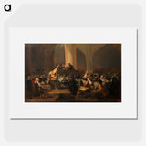 Auto de Fé - Francisco de Goya Poster.