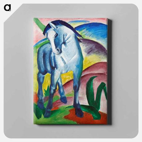 アートパネル-Blue Horse I - フランツ マルク Canvas.