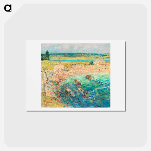 Bailey’s Beach, Newport, R.I. - フレデリック チャイルド ハッサム Postcard.