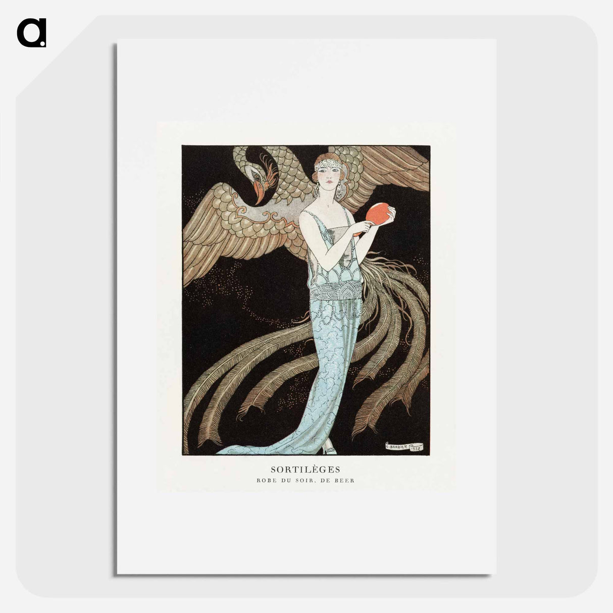 Sortilèges: Evening dress - ジョージ バービエ Poster.