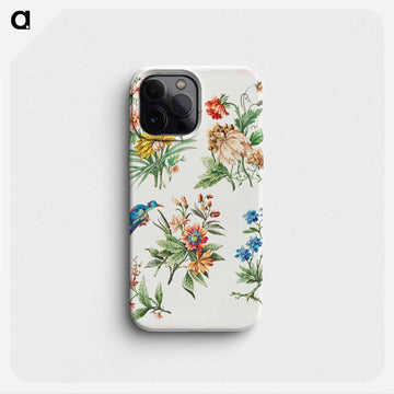 Floral Designs with a Blue Bird
 - ジャコモ カヴェネチア Phone Case.