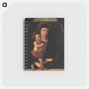 アートメモ帳-Madonna with Child - ジョヴァンニ ベッリーニ Memo.