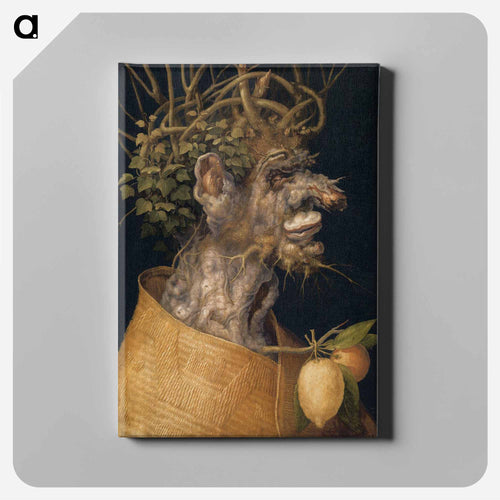 Winter - ジュゼッペ アルチンボルド Canvas.