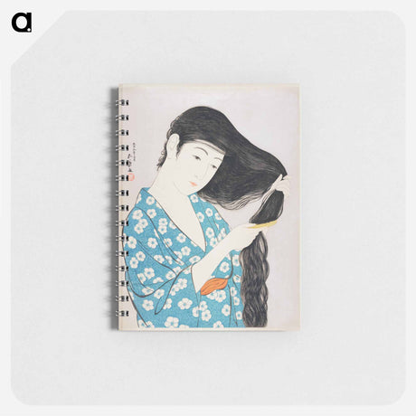 アートメモ帳-Woman Combing Her Hair
 - 橋口 五葉 Memo.