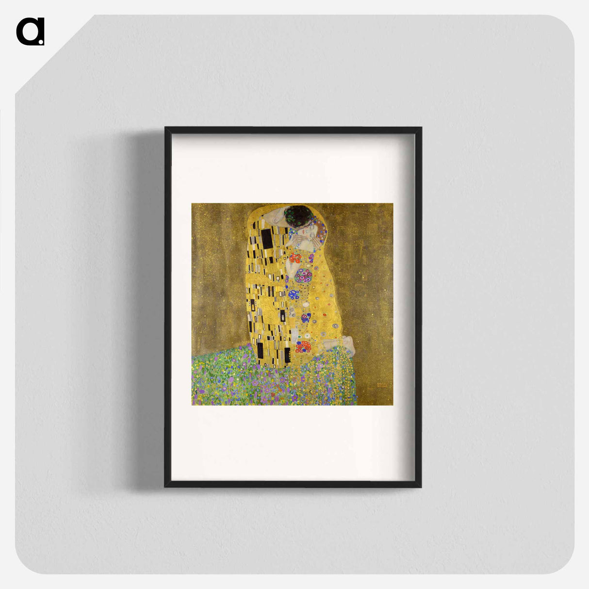 The Kiss - Gustav Klimt Poster.