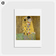アートポストカード-The Kiss - グスタフ クリムト Postcard.