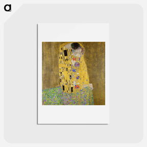 アートポストカード-The Kiss - グスタフ クリムト Postcard.