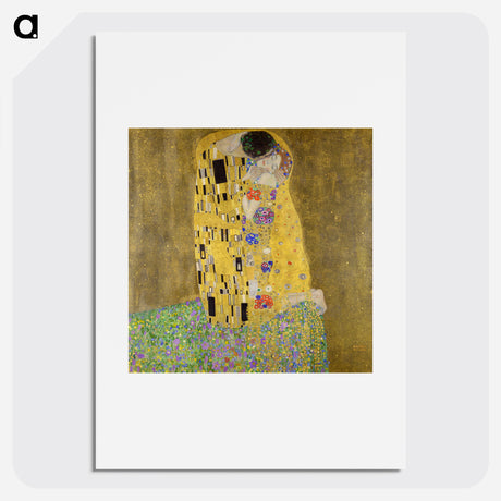 The Kiss - Gustav Klimt Poster.