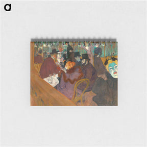 アートメモ帳-At the Moulin Rouge - アンリ ド トゥールーズ ロートレック Memo.