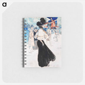 アートメモ帳-Le Moulin de la Galette - アンリ ソム Memo.