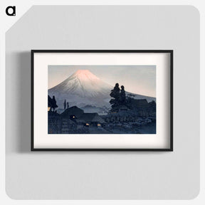 アートポスター-Mount Fuji From Mizukubo - 高橋 宏明 Poster.