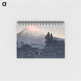 アートメモ帳-Mount Fuji From Mizukubo - 高橋 宏明 Memo.