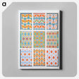 アートパネル-Ceiling Ornamentation: Flowered Posts
 - エジプト美術史 Canvas.