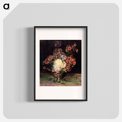 Bouquet de fleurs
 - ジャック エミール ブランシュ Poster.