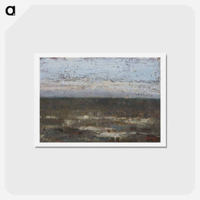 アートポストカード-Seascape - ジェームズ アンソール Postcard.