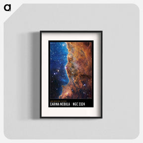 アートポスター-Carina Nebula
 - ジェームズ ウェッブ宇宙望遠鏡 Poster.