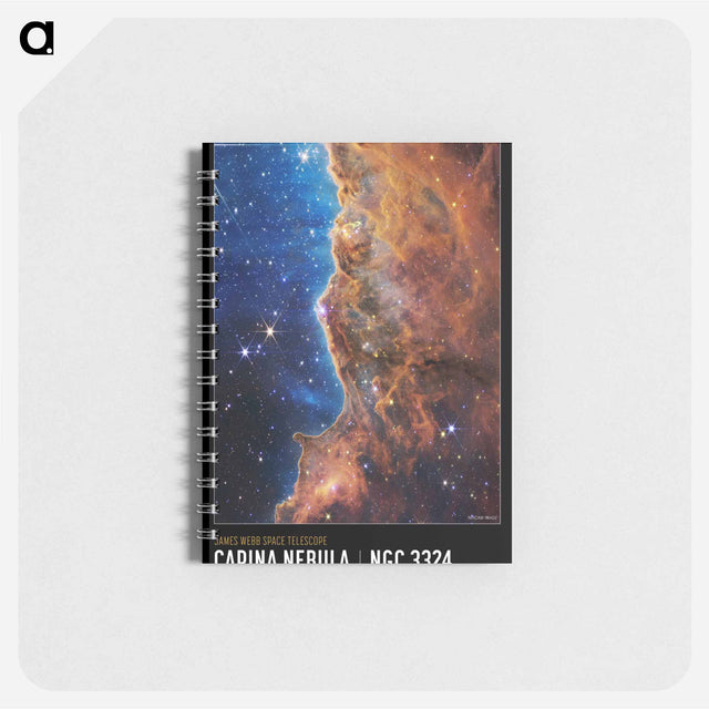 アートメモ帳-Carina Nebula
 - ジェームズ ウェッブ宇宙望遠鏡 Memo.