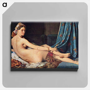 アートパネル-Grande Odalisque
 - ジャン オーギュスト ドミニク アングル Canvas.