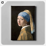 Girl with a Pearl Earring - Johannes Vermeer Canvas.