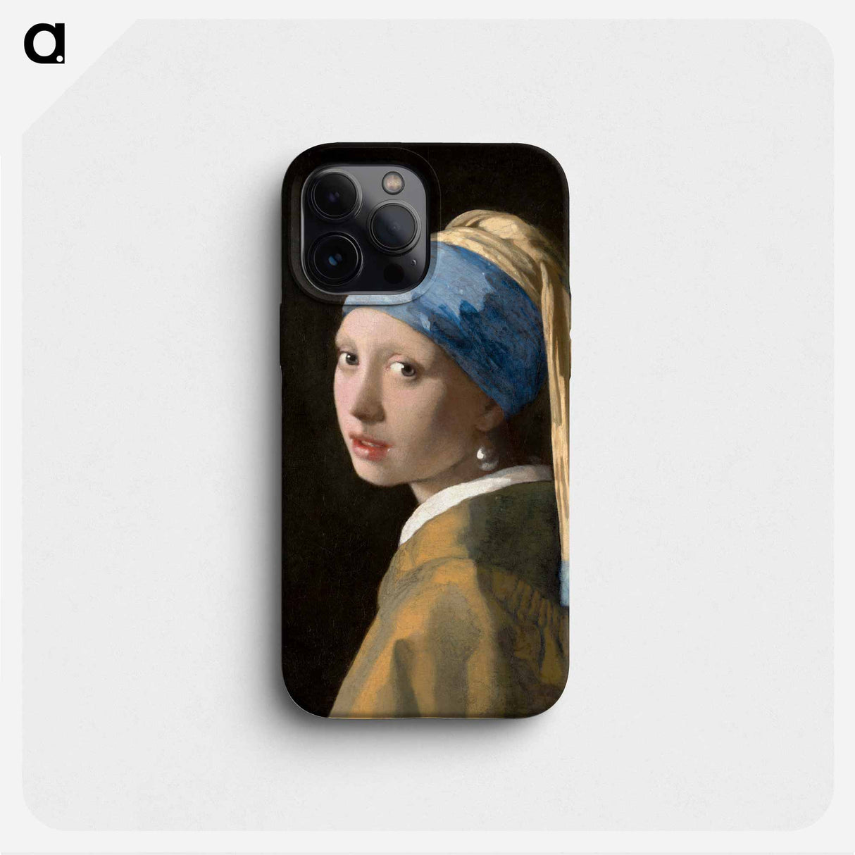 Girl with a Pearl Earring - ヨハネス フェルメール Phone Case.