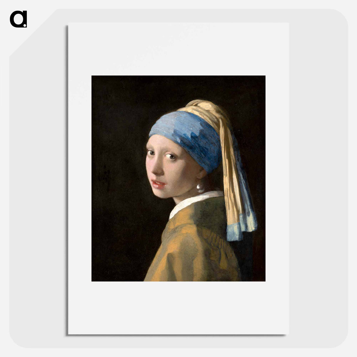 Girl with a Pearl Earring - Johannes Vermeer Poster.