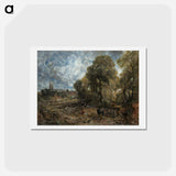 アートポストカード-Stoke-by-Nayland
 - ジョン コンスタブル Postcard.