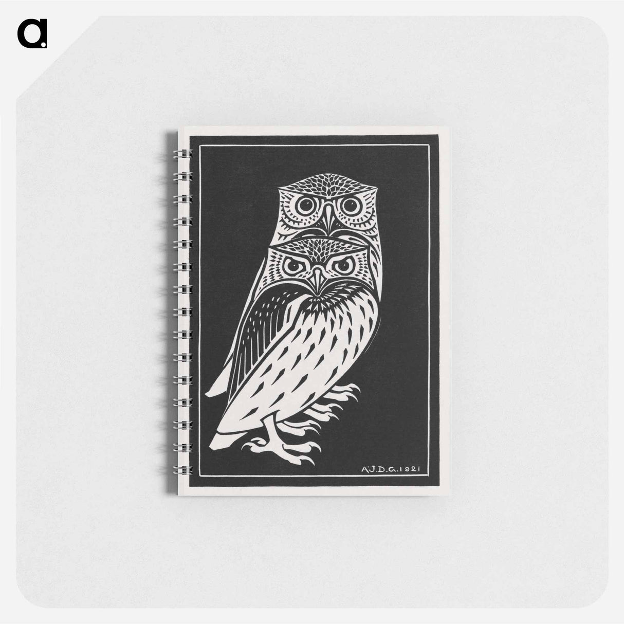 Two owls - ユリー デ フラーハ Memo.