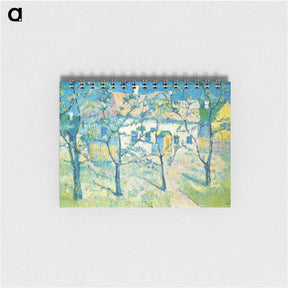 アートメモ帳-Spring Garden in Blossom - カジミール マレーヴィチ Memo.