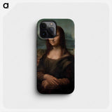 Mona Lisa del Giocondo - レオナルド ダ ヴィンチ Phone Case.