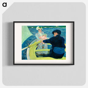 アートポスター-The Boating Party - メアリー カサット Poster.